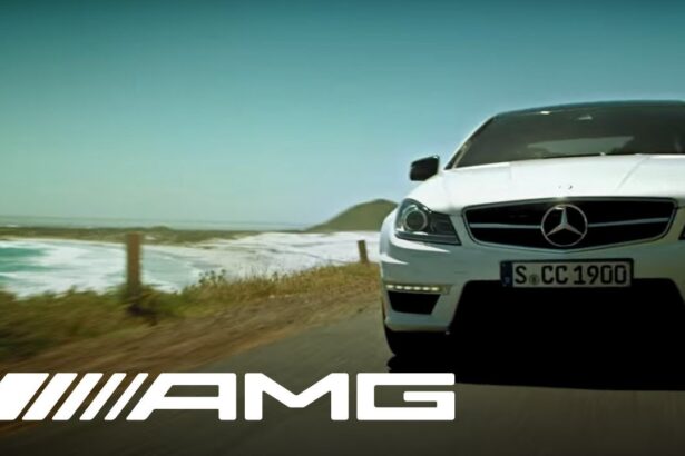 The New C 63 AMG Coupé Commercial