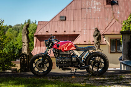 Blackout Customs BMW K100RS cafe racer