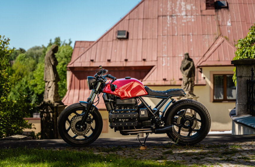 Blackout Customs BMW K100RS cafe racer