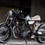 Candy MC Labs Yamaha SR400 cafe racer