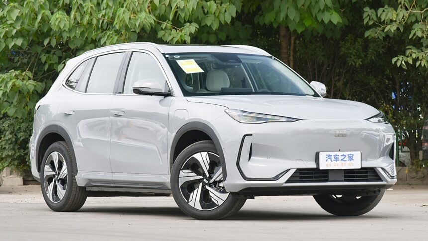 Geely Galaxy E5 electric SUV with new Aegis short blade battery begins pre-sales