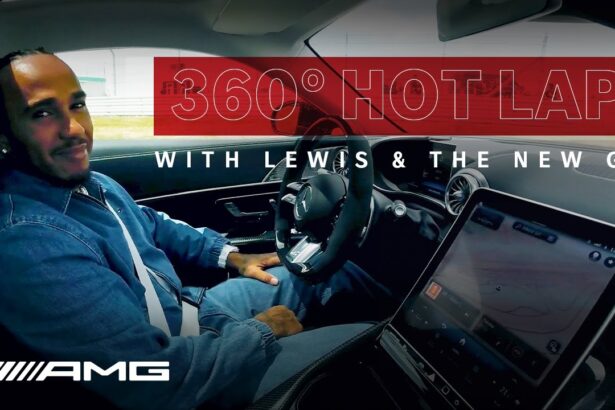 Copiloting Lewis Hamilton in the new Mercedes-AMG GT!