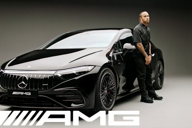 The New Mercedes-AMG EQS 53 4MATIC+ with Lewis Hamilton