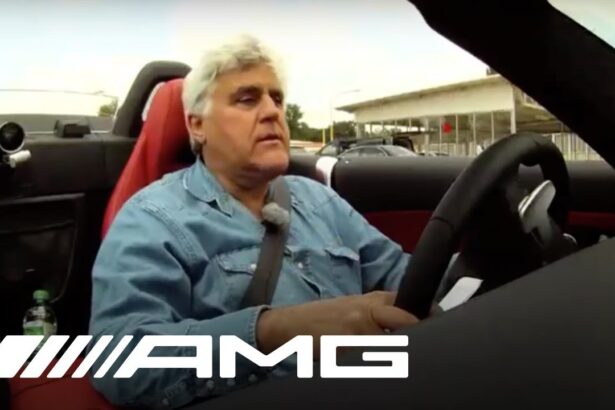 Jay Leno Test Drives the SLS AMG Roadster