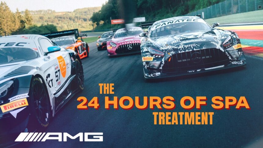 24 Hours of Spa | Spa treatment – but make it AMG!