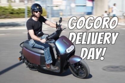 Gogoro delivery day: I got one of the first battery-swapping Gogoro electric scooters outside of Asia