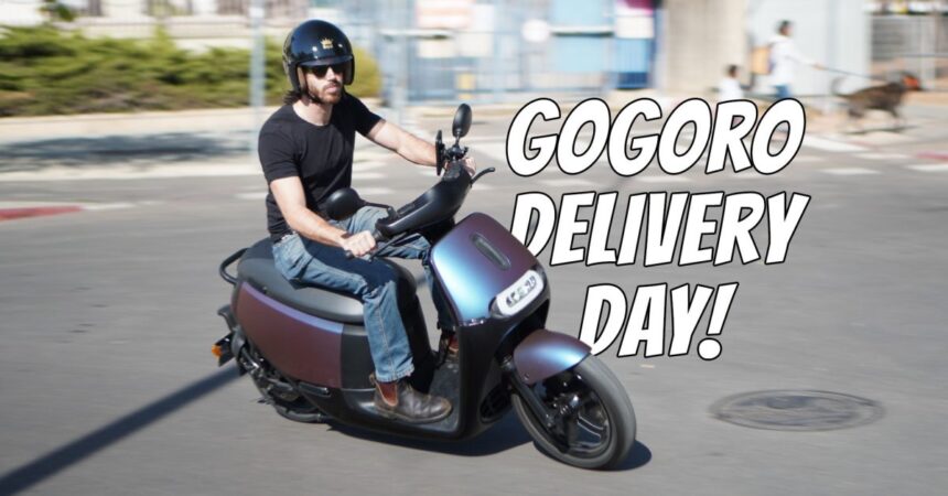 Gogoro delivery day: I got one of the first battery-swapping Gogoro electric scooters outside of Asia