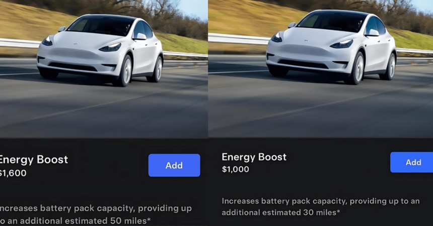 Tesla starts selling software range unlocks for recent Model Y RWD