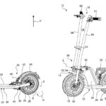 BMW patents an innovative-looking new folding electric scooter