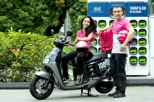 Gogoro’s battery-swapping electric scooters begin operations in Singapore