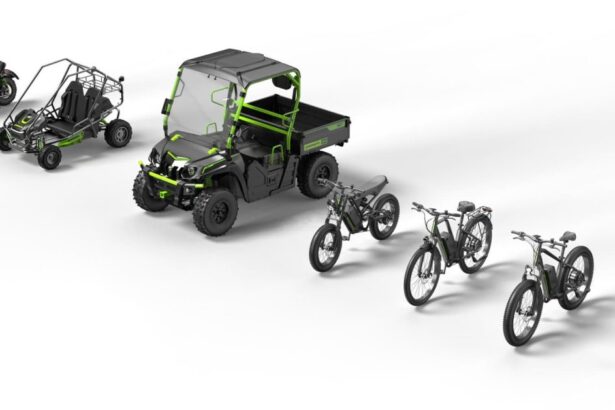 Greenworks unveils new e-bikes, go-karts, and e-UTV that run on power tool batteries