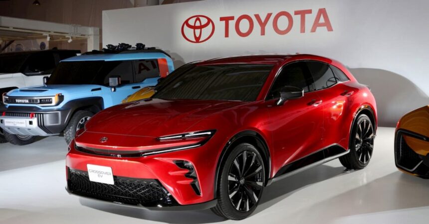 Toyota US boss says company is ‘catching up’ on electric vehicles