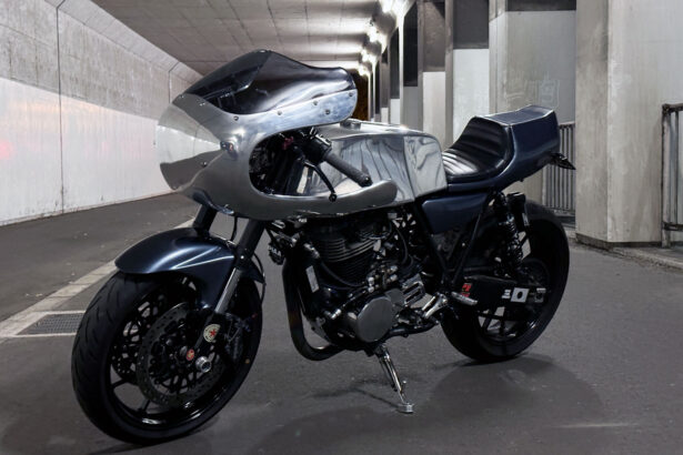 Neo-Retro Cannibal: Youziro's Yamaha SR534 Cafe Racer