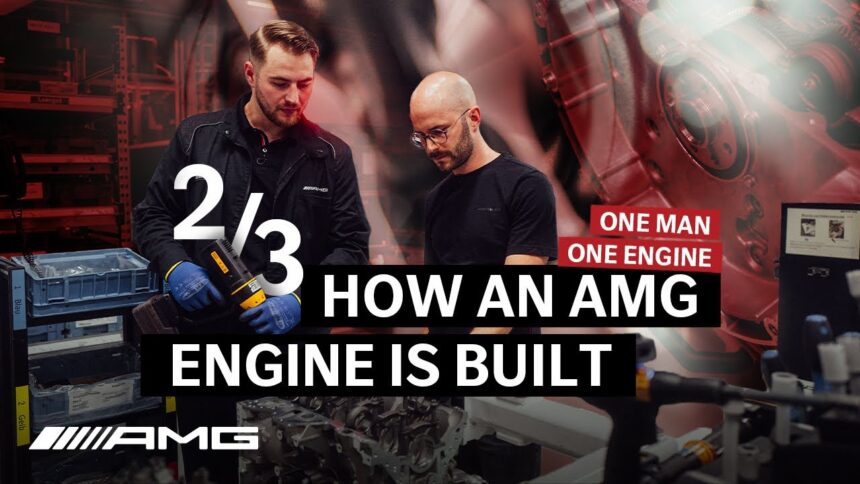 INSIDE AMG | One Man, One Engine - How an AMG Engine is built (2/3)