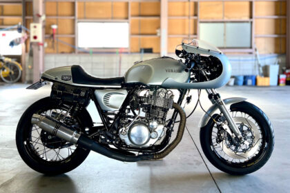 Bike Of The Day: Makato Endo’s Yamaha SR400 Cafe Racer