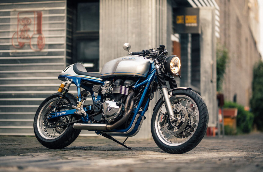 Mandrill Garage Bonneville T100