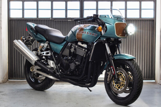 Kawasaki ZXR 1100 retro motorcycle