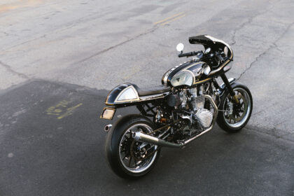 Weiss Performance Bonneville 1200 cafe racer