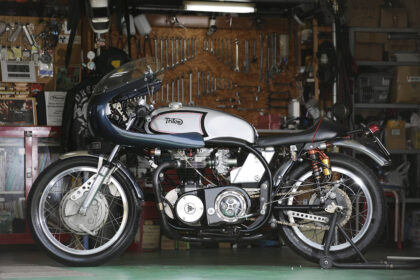 A Classic Cafe Racer - The Yoshida Machine Triton