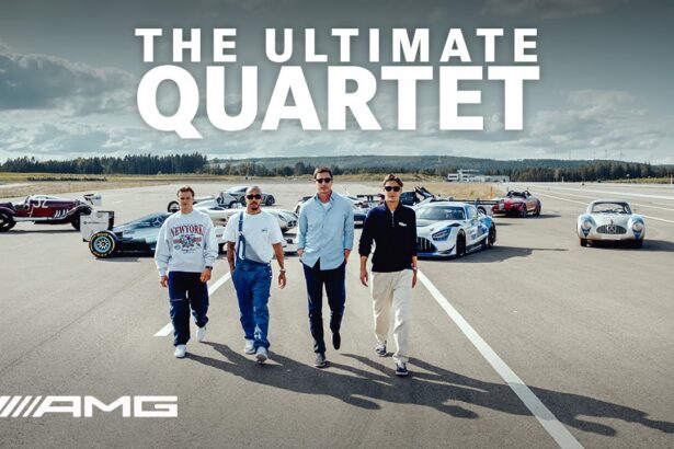 The Ultimate Quartet | Lewis Hamilton, George Russell, Toto Wolff & Mick Schumacher