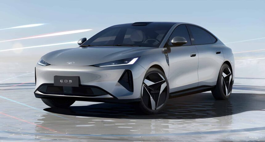 Chery Fulwin E05 is a new electric sedan for China