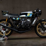 Armen Yamaha RD400 cafe racer