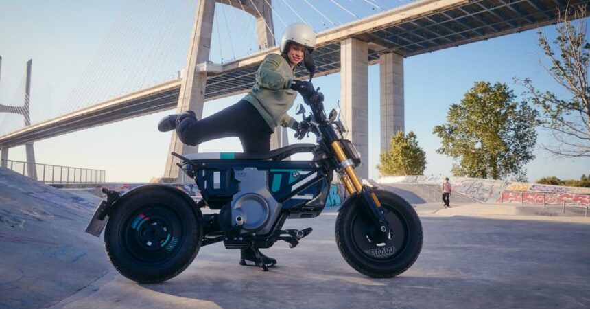 BMW begins production of its lowest-cost electric motorcycle yet