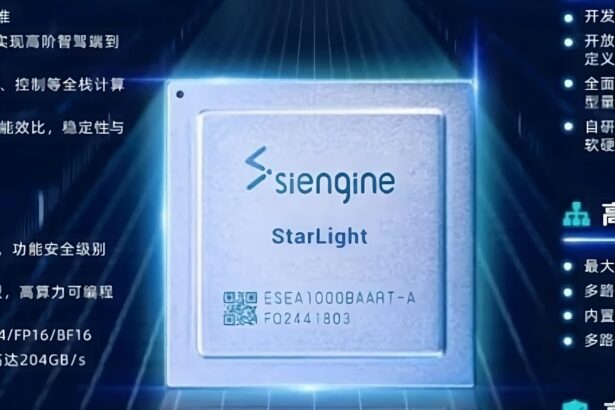 SiEngine's Starlight 7nm autonomous driving chip lit up