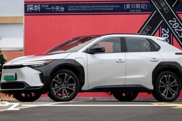 Toyota launches Bozhi 4X electric SUV in China, an upgraded bZ4X starting at $25K