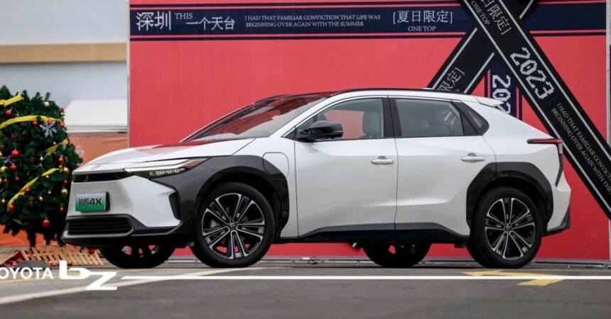 Toyota launches Bozhi 4X electric SUV in China, an upgraded bZ4X starting at $25K