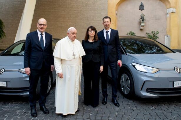 Even the Vatican is going all-electric after VW scores deal to replace entire fleet with EVs