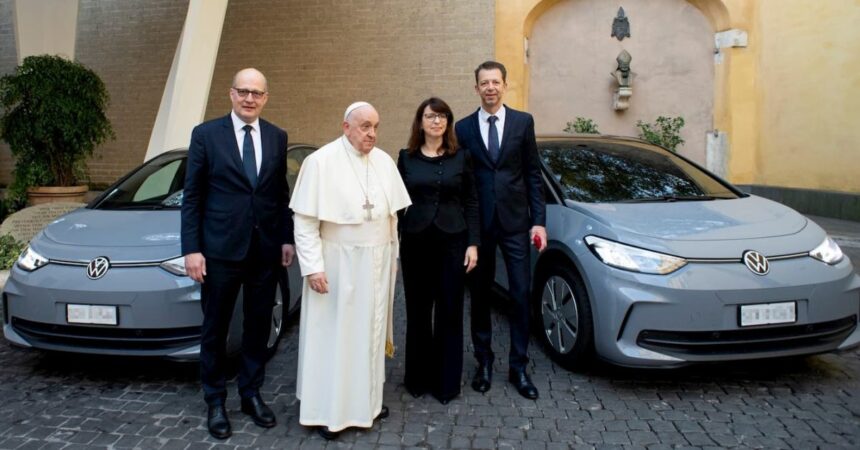 Even the Vatican is going all-electric after VW scores deal to replace entire fleet with EVs