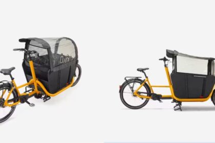 This new electric cargo bike fits five people – and isn’t even that big