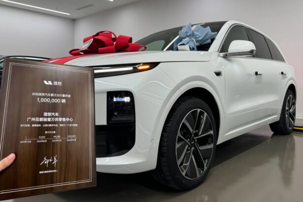 li auto 1 millionth car delivery ceremony scheduled for october