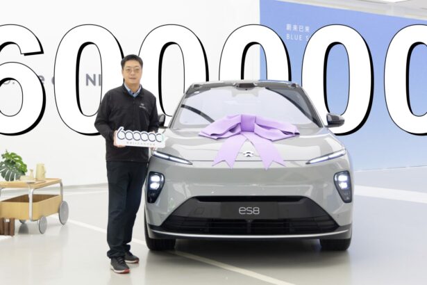 Nio reached 600,000 cars delivery milestone