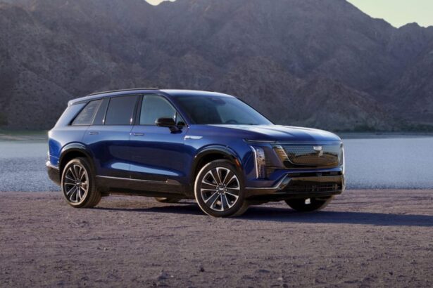 Meet the new Cadillac Vistiq, a luxury three-row electric SUV with over 300 miles range