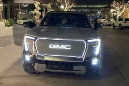 GM exec shares new images of the first GMC Sierra EV Denali spotted in the wild