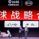 BYD to develop electric motorcycle batteries with Chinese two-wheeler giant