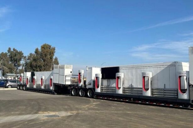 Tesla deploys a fleet of ‘Megapack Chargers’ to help with holiday travels