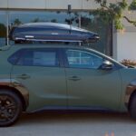 Toyota’s bZ4X electric SUV looks much better with a matte green finish [Images]