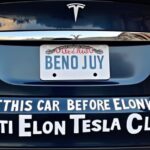 Anti-Elon bumper sticker business gives insights into Tesla owners turning against him