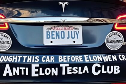 Anti-Elon bumper sticker business gives insights into Tesla owners turning against him