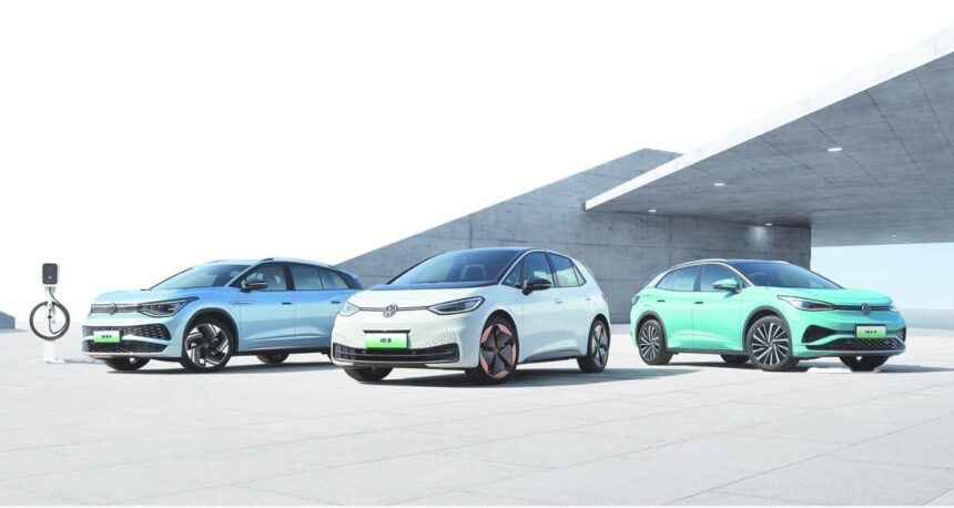 SAIC-Volkswagen's ID. series was 2024's best-selling joint venture EV in China