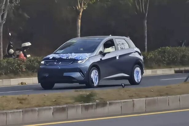 New larger BYD Dolphin spotted testing ahead of launch