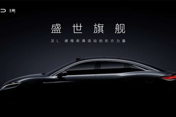 BYD previews Han L, likely with DM 5.0 PHEV powertrain and the latest blade battery