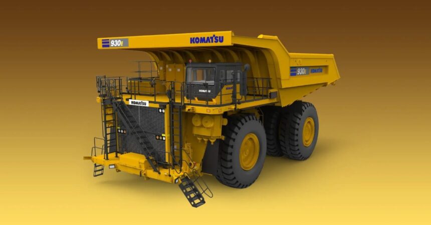 GM and Komatsu will add hydrogen fuel cells to an electric mining truck