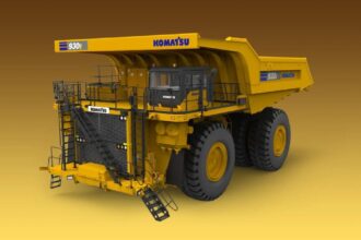 GM and Komatsu will add hydrogen fuel cells to an electric mining truck