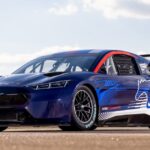 Ford just dropped a tri-motor Mustang Mach-E EV for NASCAR and it looks beastly