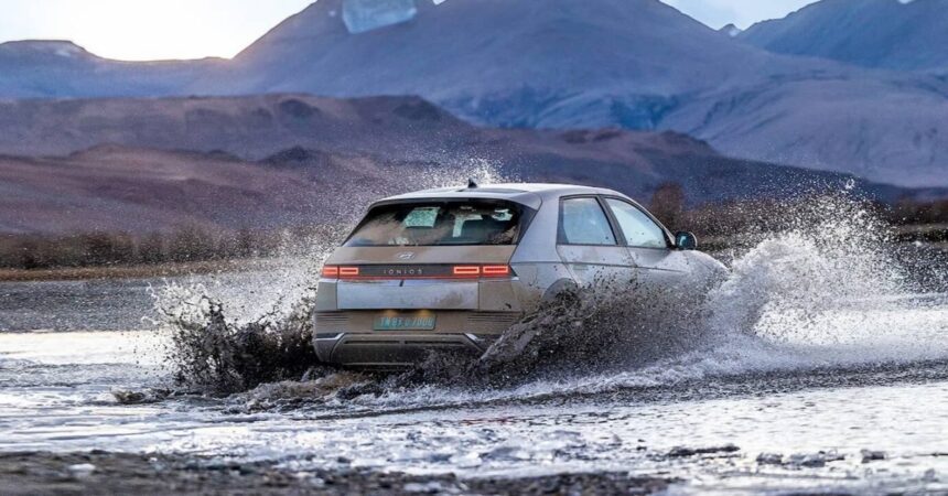 Hyundai IONIQ 5 set a new EV World Record after taking on the highest driveable road