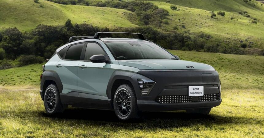 Hyundai unveils special edition Kona EV ‘Mauna Loa’, but you can’t have it